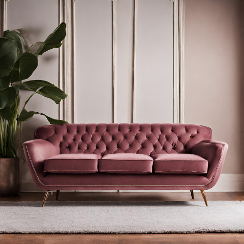 Retro Luxe Sofa