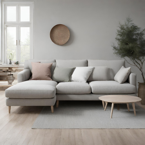 Scandinavian Serenity Sofa