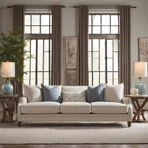 Transitional Serenity Sofa