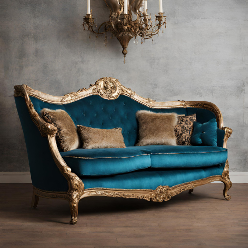 Vintage Opulence Sofa